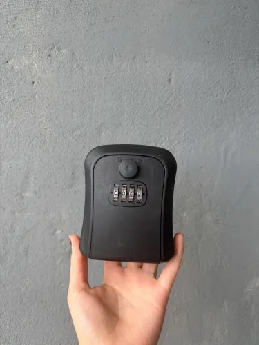 Mini cofre guarda-chave Novo, ideal para Airbnb