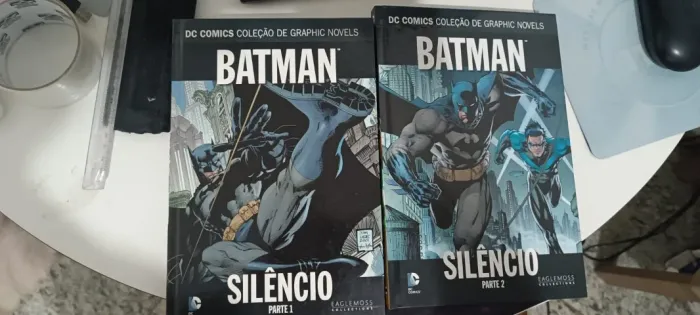Hq Batman Eaglemoss Silencio parte 1 e 2