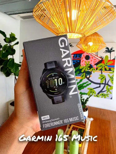 Garmin Forerunner 165 Music Preto Lacrado - ESCRITÓRIO ABC SP