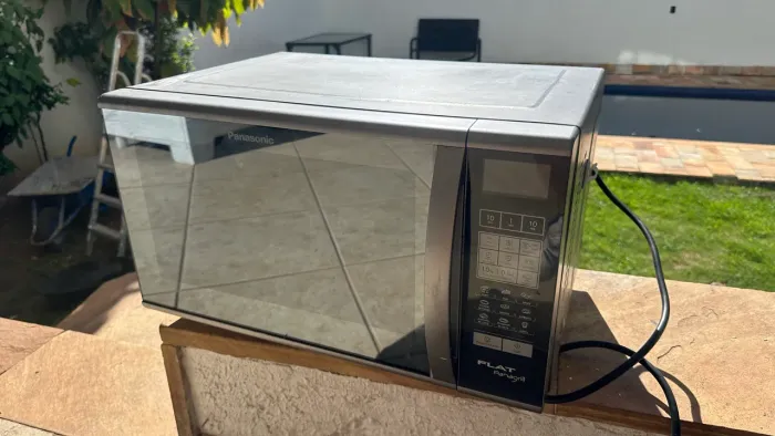 Microondas Panasonic 27 inox flaxgrill 