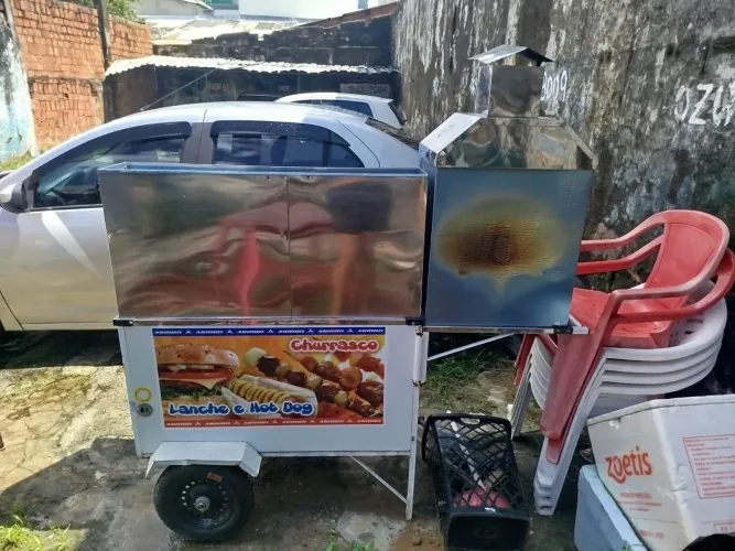 Carrinho lanche 