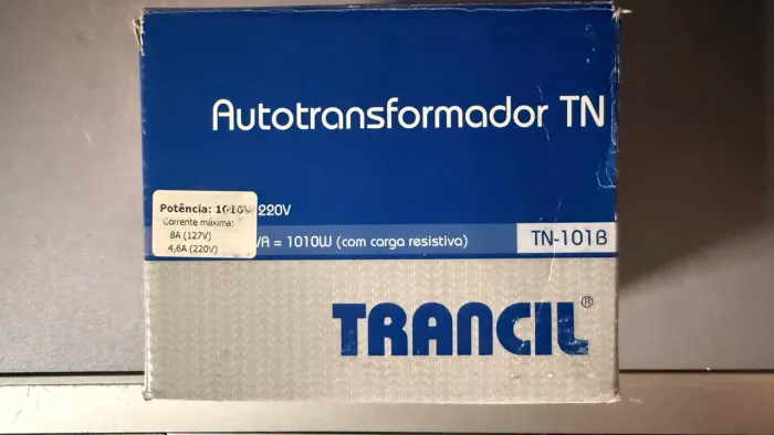 Autotransformador Trancil 1010W - 110V/220V - Na Caixa