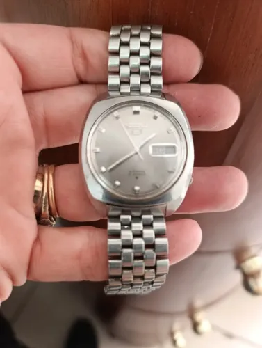 Relógio Vintage Seiko 5 Automático 6119-7103 - Anos 1968