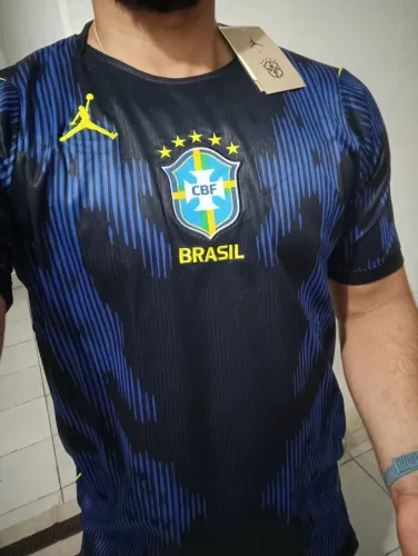 Camisa Azul do Brasil Copa do mundo 2026
