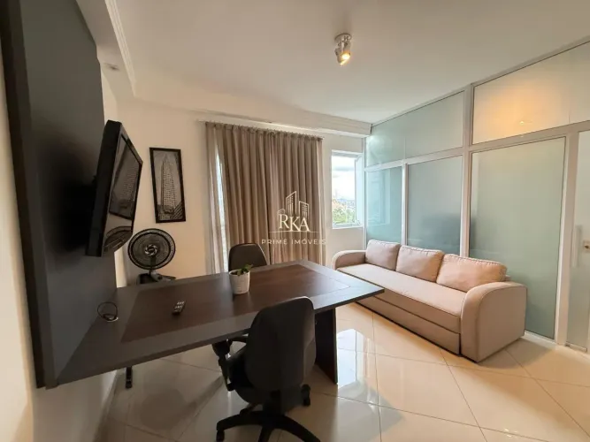 Apartamento mobiliado com 46m², 1 suíte e 1 vaga para locação no condomínio Link