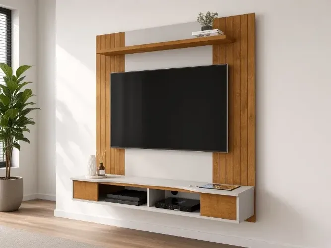 Painel Ipanema 1,36m p/ TV até 55" (NOVO A PRONTA ENTREGA)