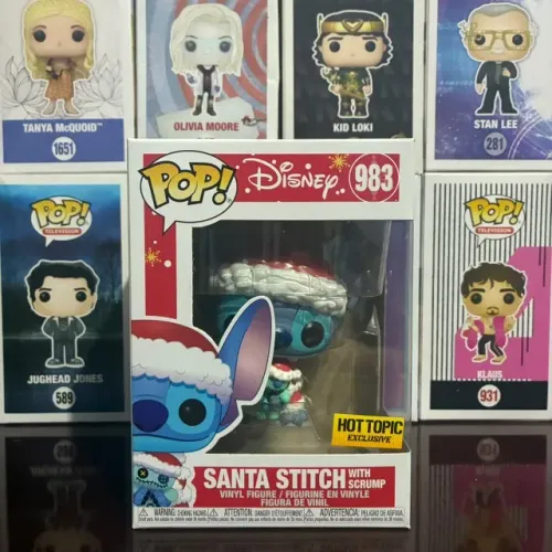 Funko Pop! Santa Stitch with Scrump #983 (Lilo & Stitch)