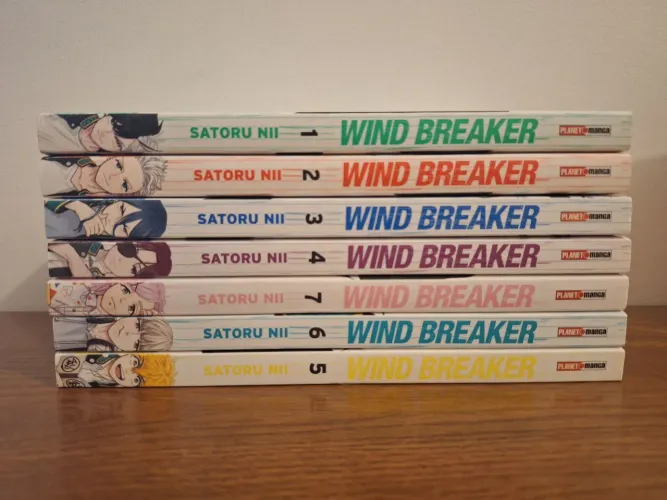 Wind Breaker - vol. 1, 2, 3, 4, 5, 6 e 7