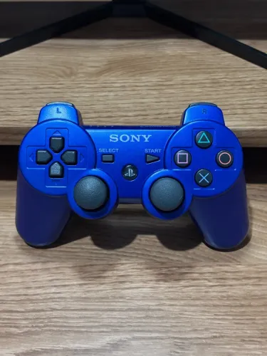 Controle PlayStation 3 - Ps3 azul extremamente novo e original