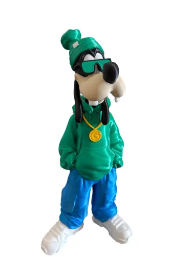 Boneco 3d pateta urbano 34 cm