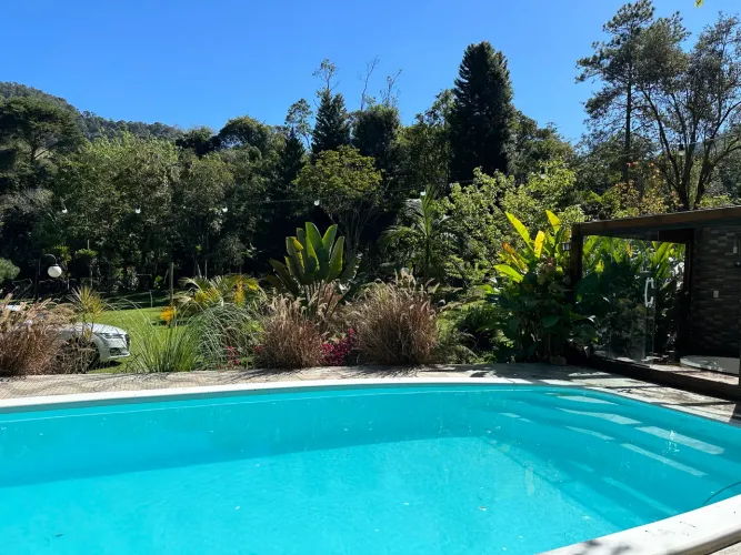 Casa com piscina sauna e banheira de hidromassagem em Lumiar