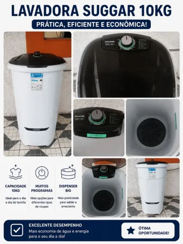 Lavadora 10kg 