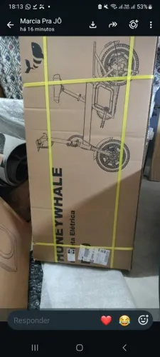 VendobBicicleta elétrica B20 HONEYWHALE ARO 14.