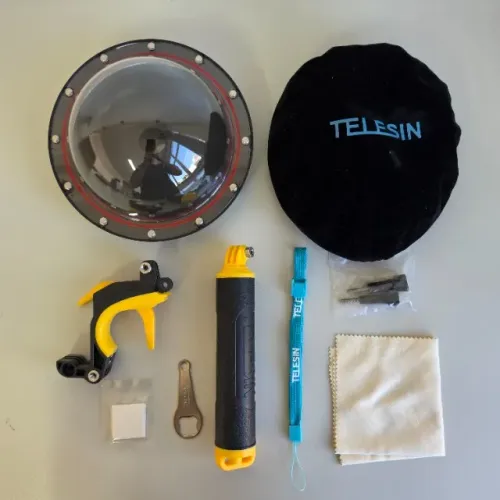 Dome para Osmo Action com Bastão Flutuante - Telesin