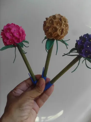 Canetas decorada