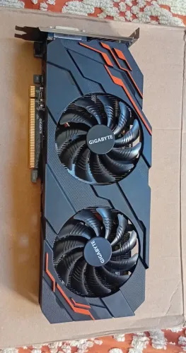 Placa de Vídeo Nvidia GTX 1070 Gigabyte, com DEFEITO