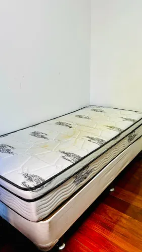Cama box solteiro - tamanho padrão