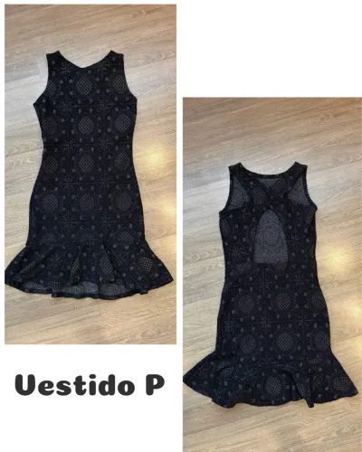 Vestido preto tubinho festa