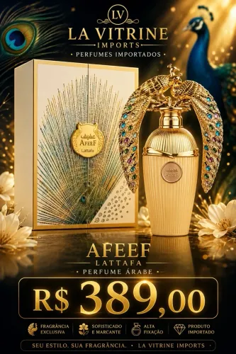 Perfume Árabe Afeef Feminino - Pavão