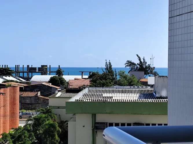 Apartamento compacto á venda 1 suite, vista mar, na Praia de Iracema