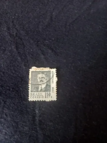 Selo Presidente da República Wenceslau Braz 1968 50CTS