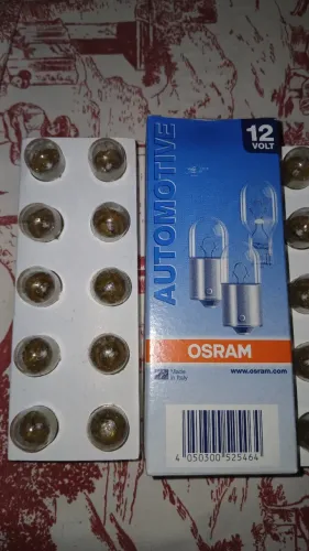 Lote Lâmpadas Osram 12V (Novas) p/ Artesanato