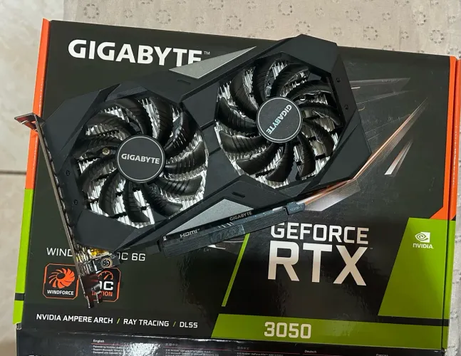 Placa de vídeo RTX 3050 GIGABYTE WINDFORCE OC