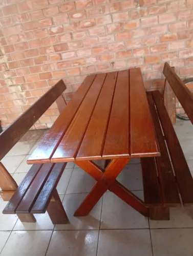 Mesa de churrasco