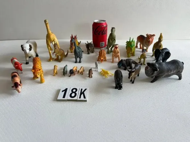 Lotinho de animais