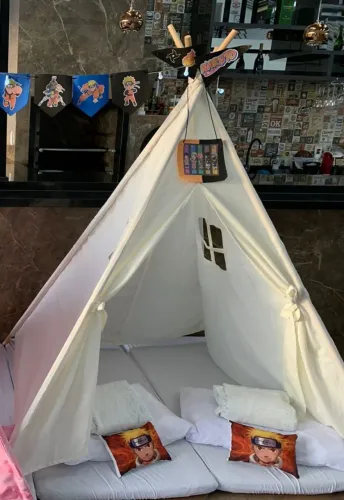 Cabanas para festa do pijama