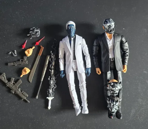 MARVEL LEGENDS - Spider-Man Homem-Aranha - Mr. Negative e Inner Demons