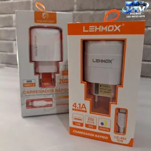 Carregador Para iPhone Completo + Entrega Inclusa