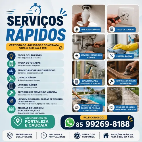 Serviços rápidos