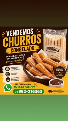 Vendo churros congelados