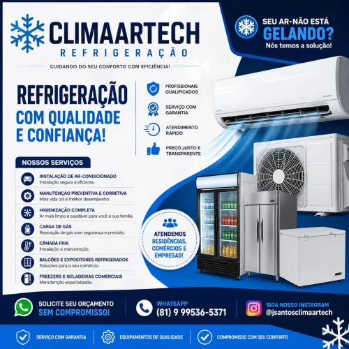 Serviço de refrigeração e elétrica 