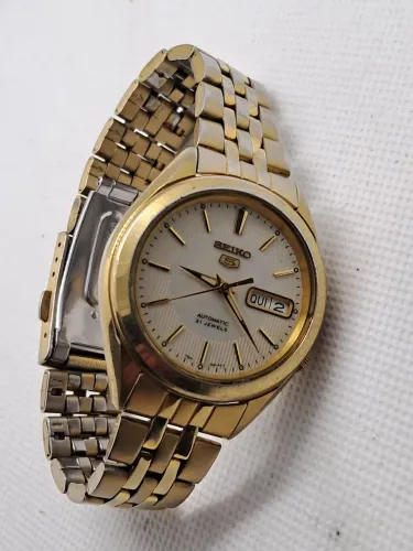 RELOGIO SEIKO AUTOMÁTICO FUNDO TRANSPARENTE