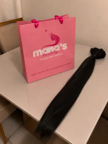 Cabelo brasileiro do Sul manas 54 centímetros