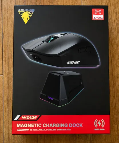 Mouse gamer com Dock WD139 - Lacrado