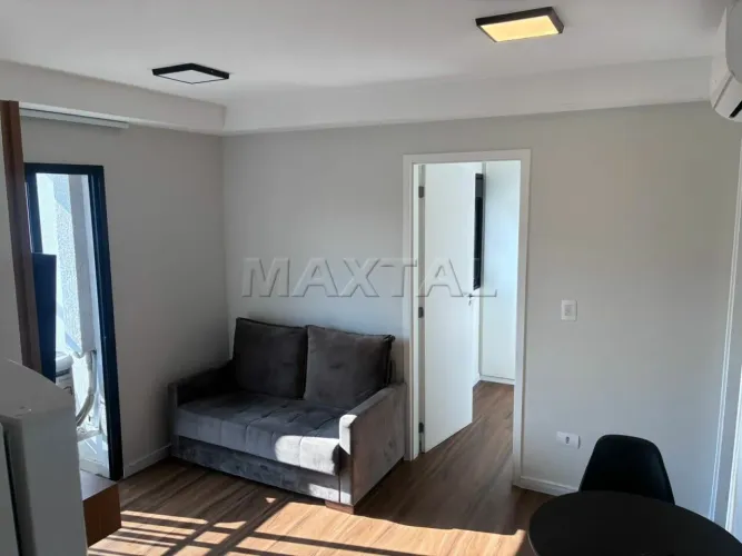 Apartamento para alugar com 37m², 1 quarto, 1 suíte, sem vaga, academia, em Jardim São Pau