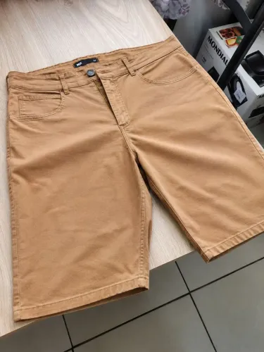 Bermuda Masculina Sarja Caramelo MR Tam. 44
