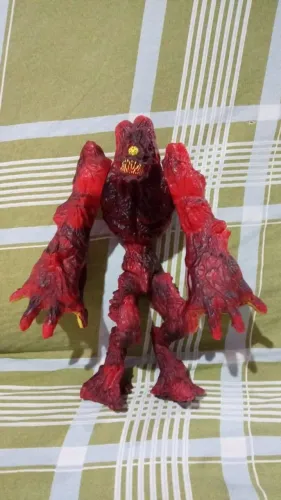 Boneco Elementor de Lava (Max Steel) - Articulado - Mecânica Perfeita<br><br>