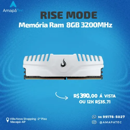 Memória RAM Rise Mode 8GB 3200MHz