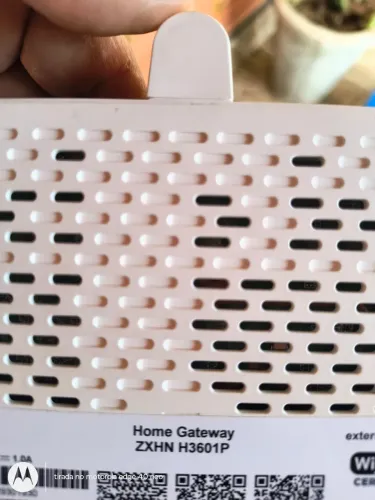 Roteador zte wi-fi6 4 antenas