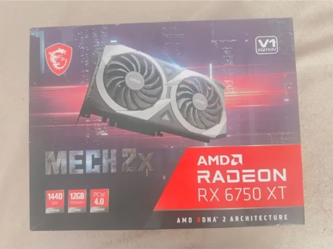 PLACA DE VÍDEO RX 6750XT 12GB