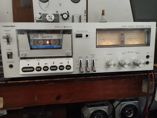 Tape deck Toshiba pc4460 impecável