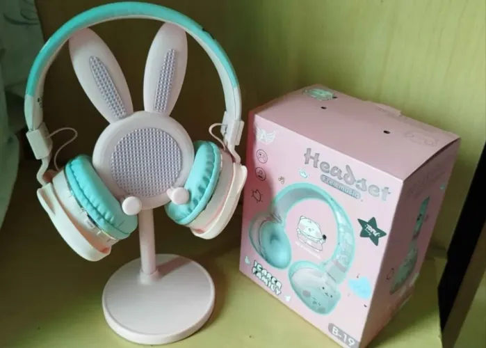 Fone de ouvido headset bluetooth sem uso