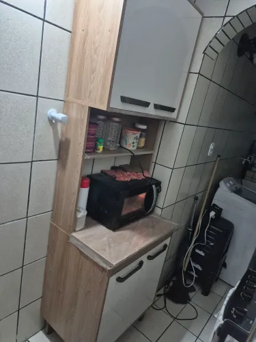Armário de cozinha 4 portas com balcão