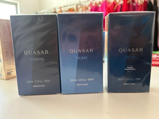 Quasar blue, rush e vision