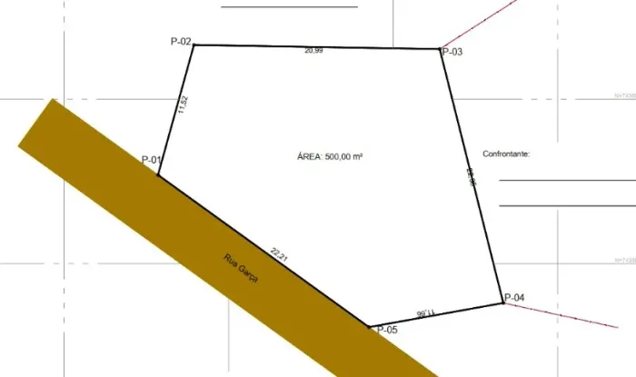 TERRENO EM PIEDADE - CAÇAPAVA SP  500 m2