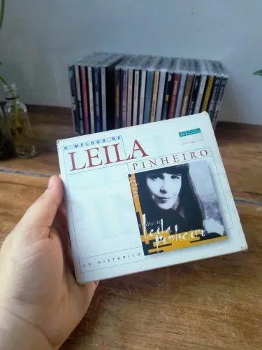 cd Leila pinheiro Benção original com luva disco coleção colecionador colecionável vinil